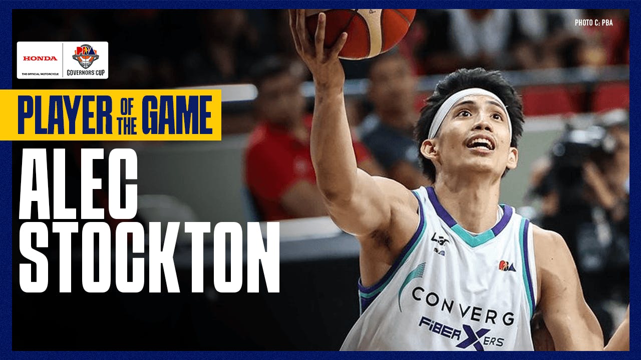 Alec Stockton boosts Converge with double-double vs Meralco | PBA Highlights